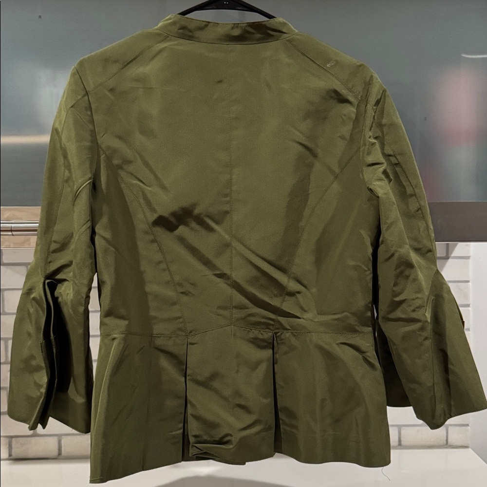 Carlisle Olive Green Tailored Jacket Women’s Size 10 - Picture 6 of 6